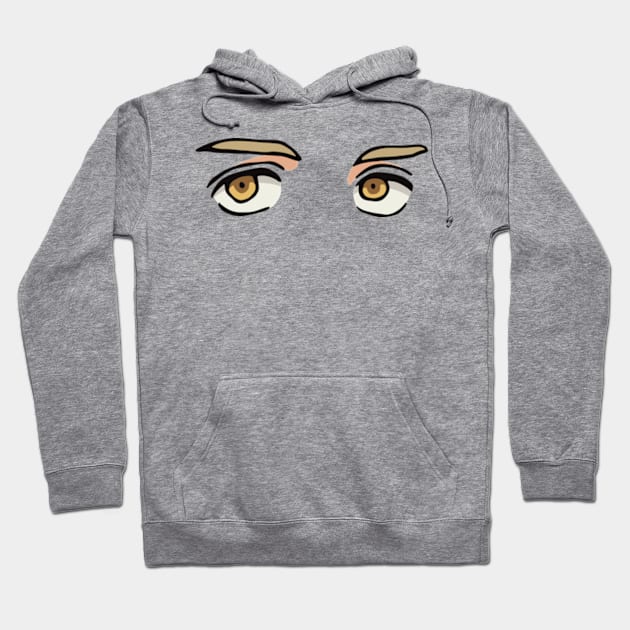 Laios Touden Eyes from Dungeon Meshi or Delicious in Dungeon / Dungeon Food Anime Manga DM-2 Hoodie by Animangapoi